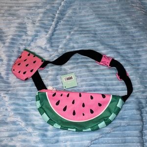Watermelon Fanny Pack w/Coozie